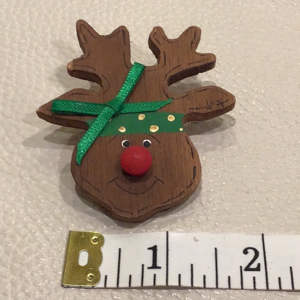 Christmas brooches/pins lot of 7 - Picture 4 of 9